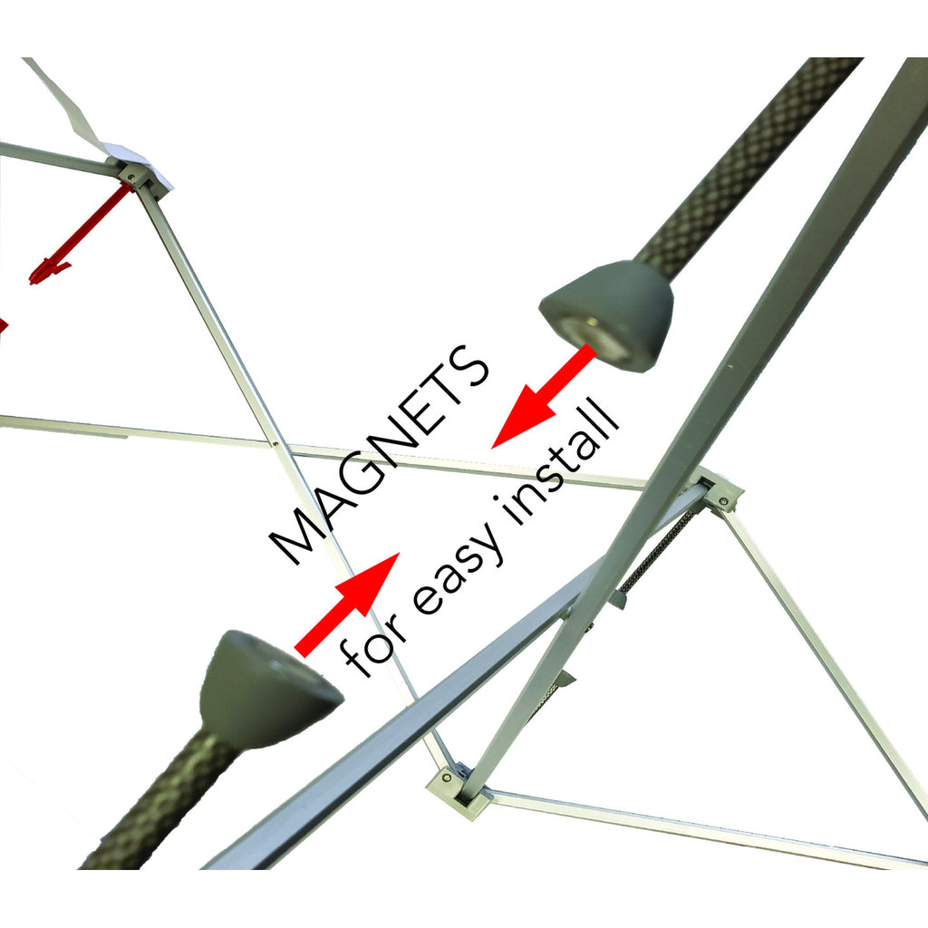 Straight Velcro Fabric Foldable Stand